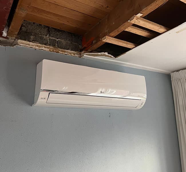 Airco professioneel geïnstalleerd door installateur