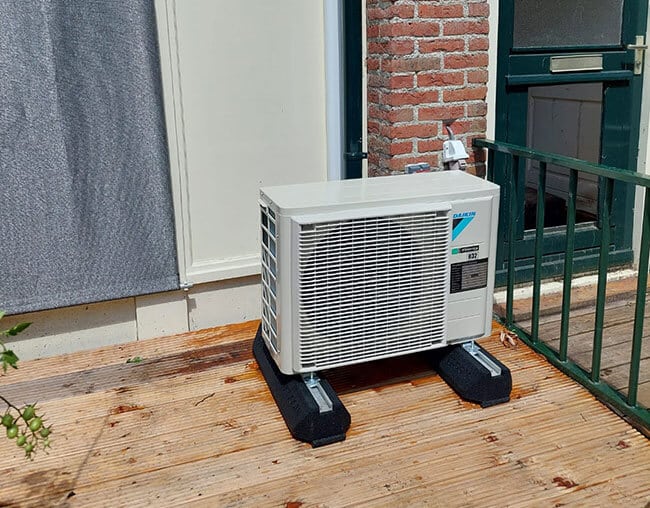Daikin airco buitenunit in Emmen