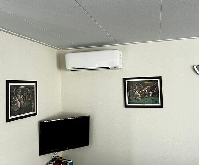 Mitsubishi airco wit binnenunit
