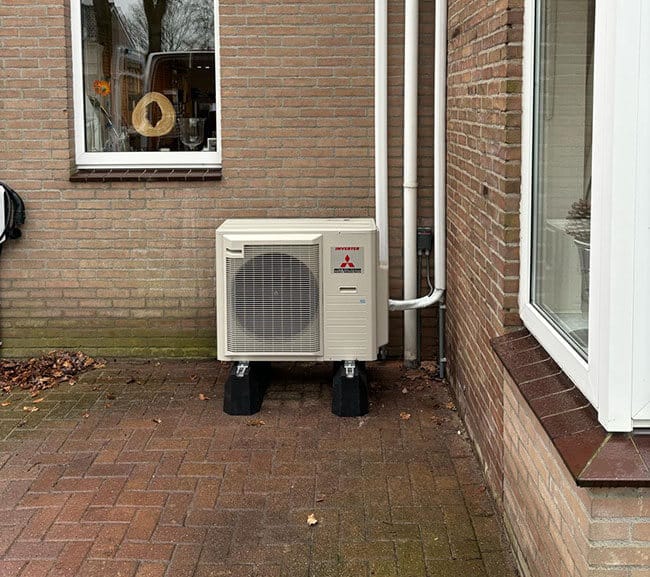 Mitsubishi airconditioning buitenunit