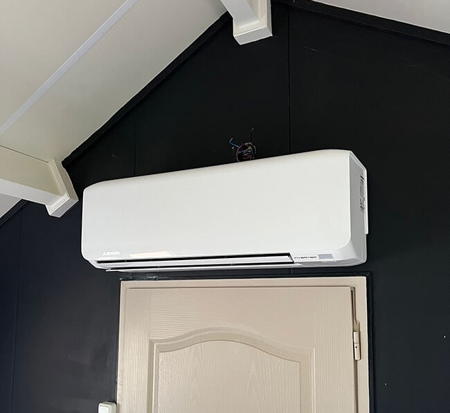 Binnenunit van Mitsubishi lucht-lucht warmtepomp