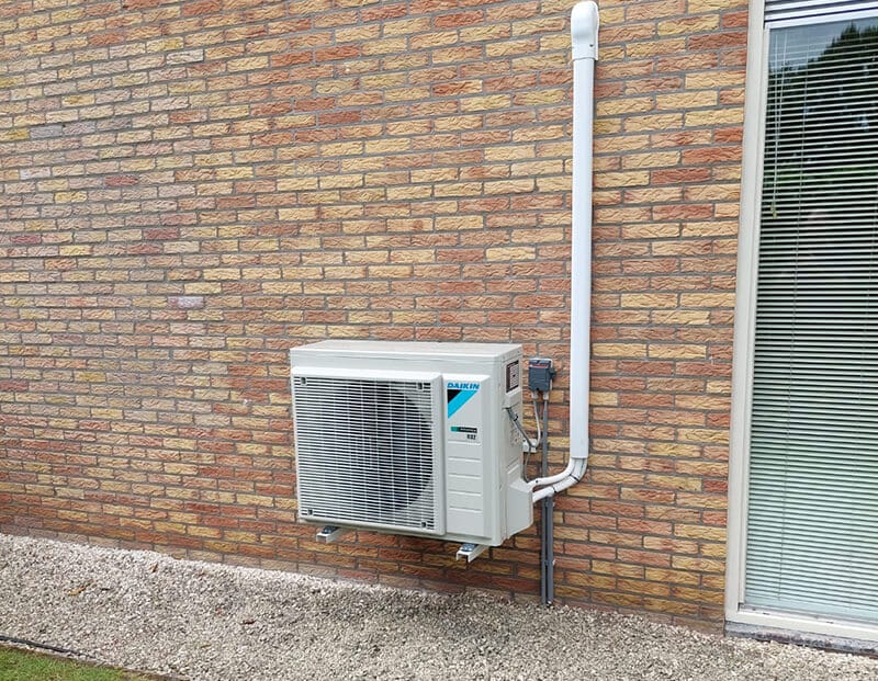 Daikin airco installatie buitenunit
