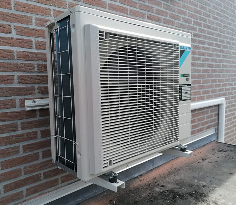 Daikin multi split airco lucht-lucht warmtepomp installatie