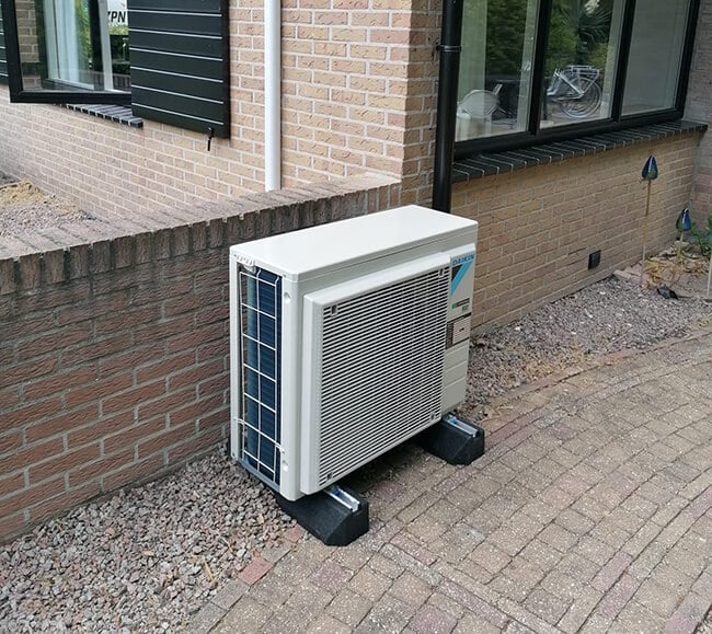 Lucht-water warmtepomp