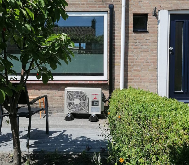 Mitsubishi airco installeren