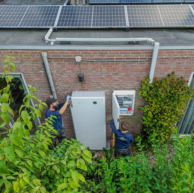 Batterij voor grootzakelijke bedrijven