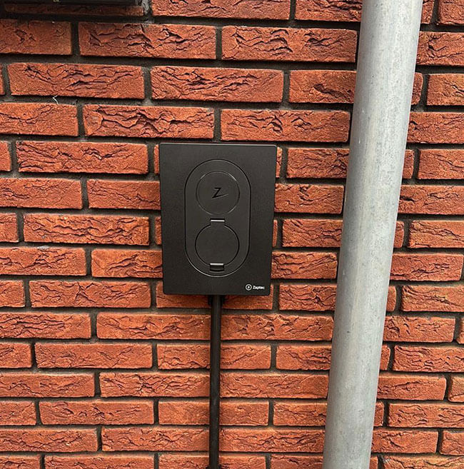 Laadpaal voor woningcorporaties