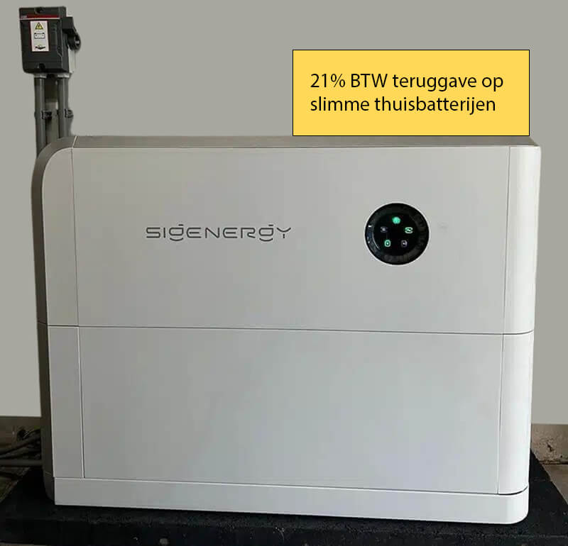 Subsidie slimme thuisbatterij