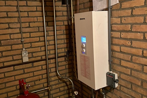 Volledig elektrische warmtepomp