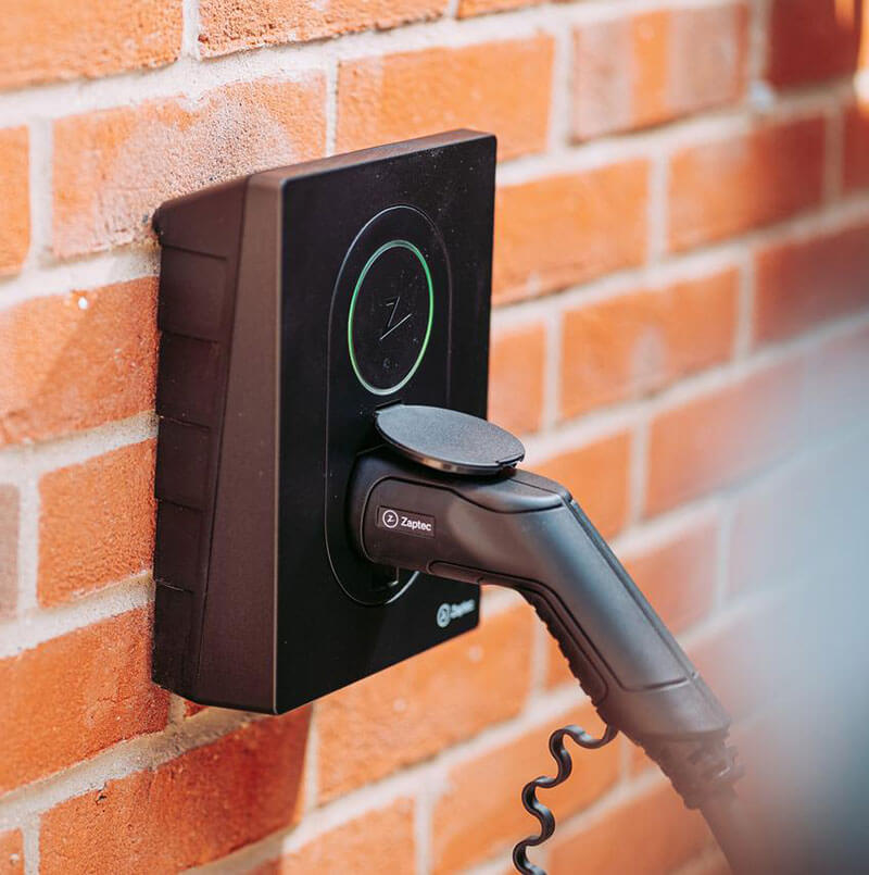 Zakelijke laadpaal installatie