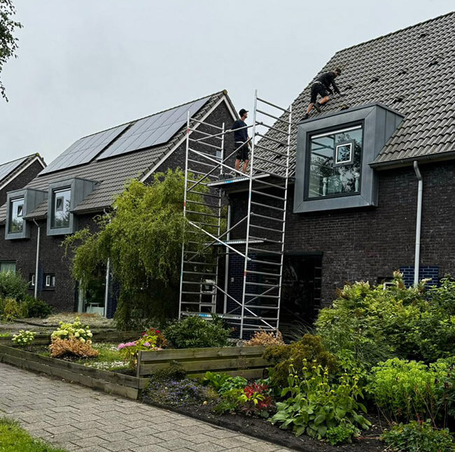 Zonnepanelen in Workum