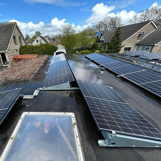 Zonnepanelen installatie in Joure