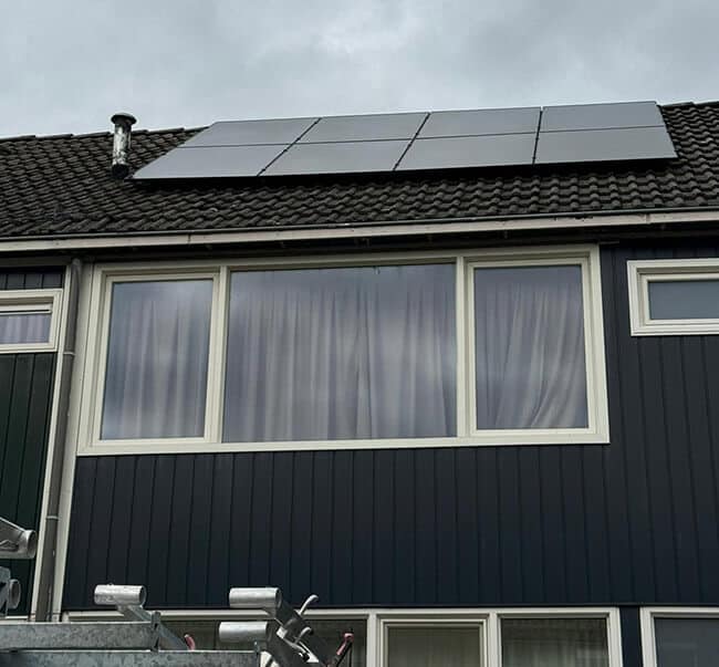 Zonne-energie installatie met lage terugverdientijd en 25 jaar levensduur