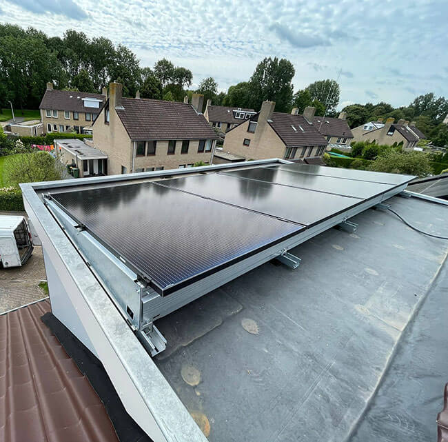 Zonnepanelen in Zeewolde