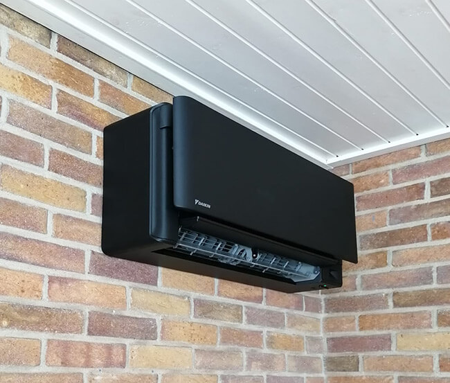 Verwarmen met airco en zonnepanelen