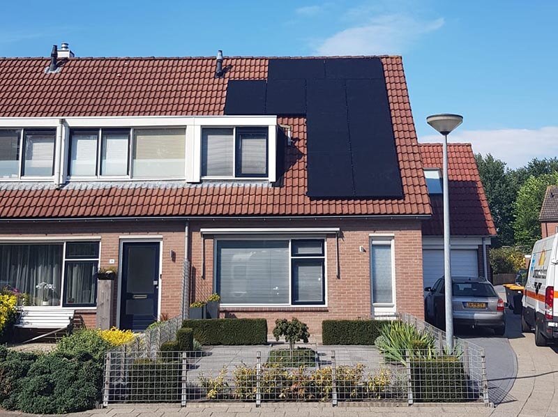 Zonne-energie in Drogteropslagen