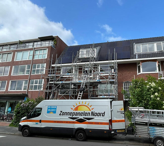 Zonnepanelen in Bedum
