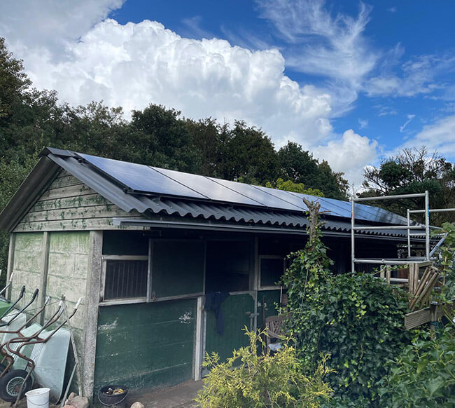 Zonnepanelen in Musselkanaal