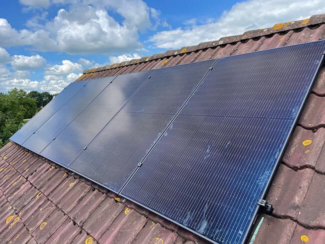 Zonnepanelen in Westerbroek