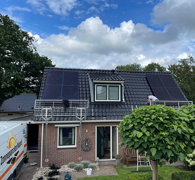 Zonnepanelen met subsidiewaardevermeerdering na aardbevingsschade