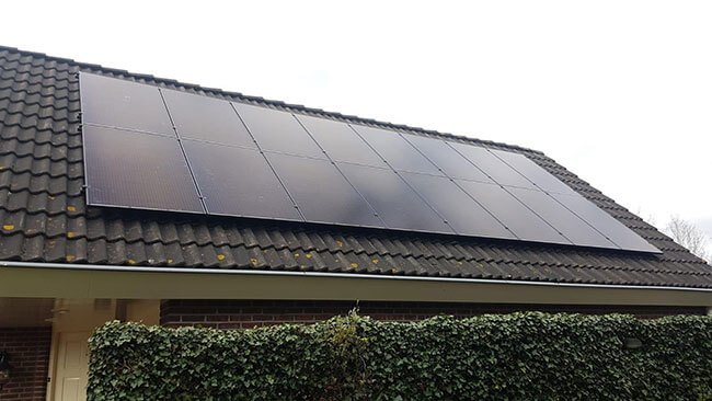Zonnepanelen in Eelde