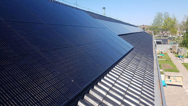 Zonnepanelen installatie