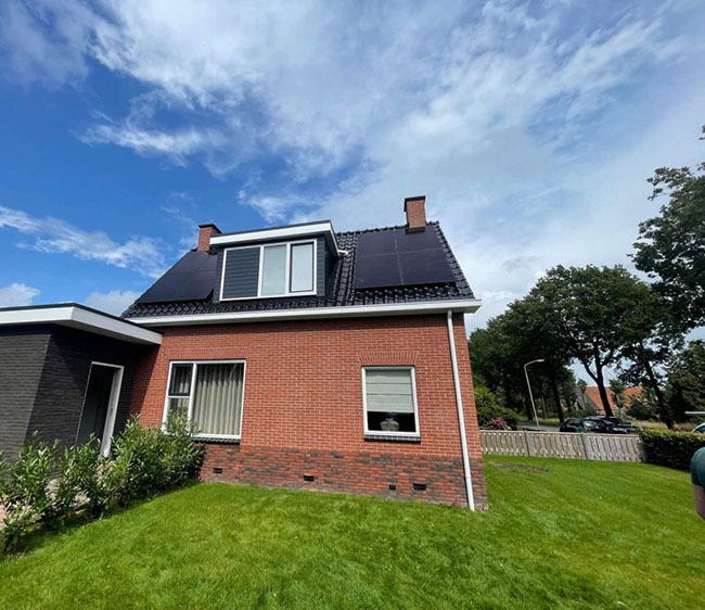 Zonnepanelen in Grijpskerk