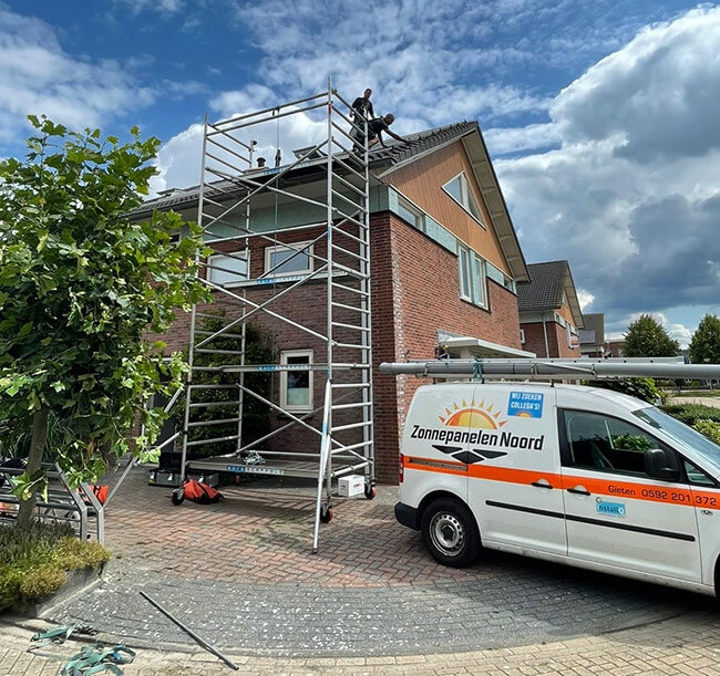 Zonnepanelen vervangen