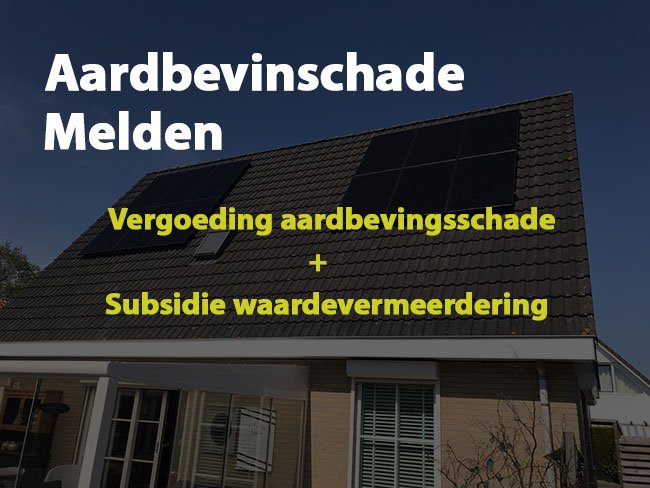 Aardbevingsschade melden schadedoormijnbouw