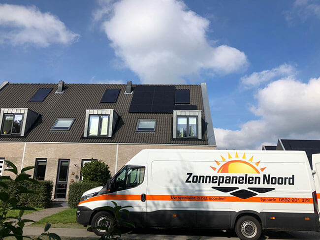 Zonnepanelen in Surhuisterveen