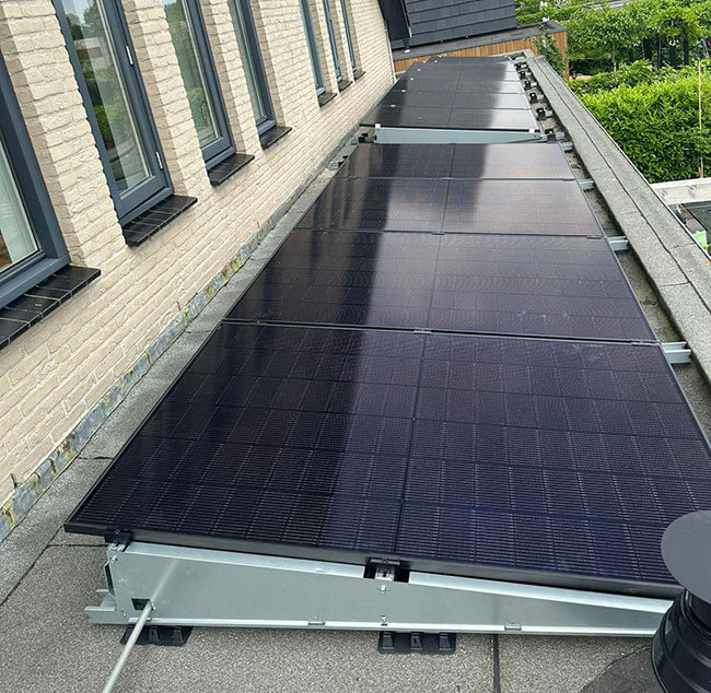 Zonnepanelen met micro-omvormers