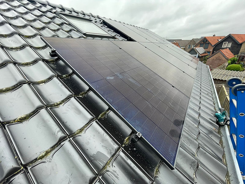 Zonnepanelen op het zuiden